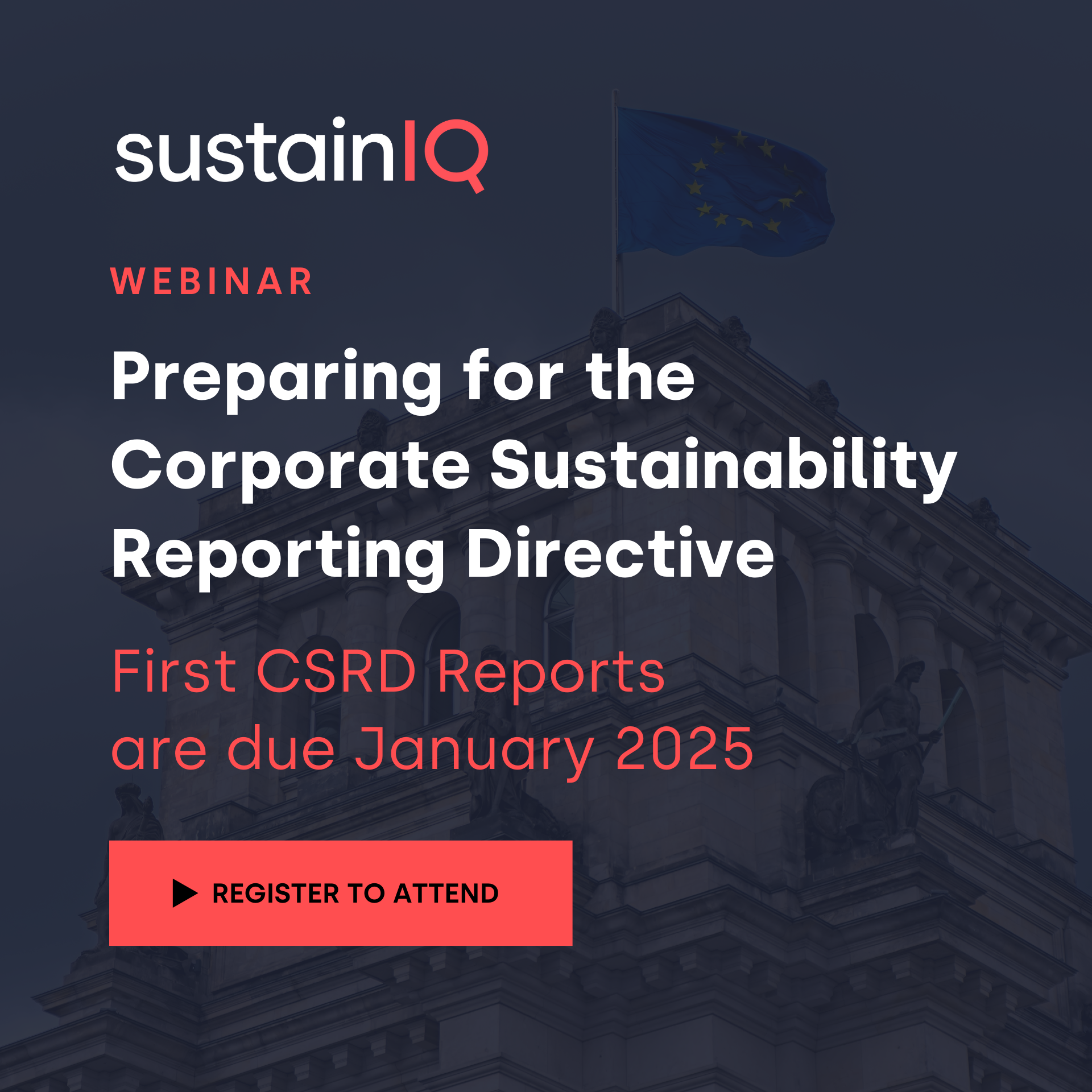 SustainIQ Preparing For CSRD Webinar SustainIQ Preparing For CSRD Webinar